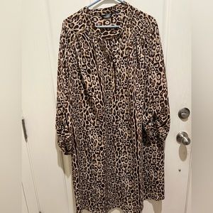 Mlle Gabrielle cheetah print dress size‎
